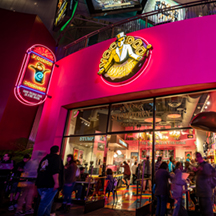 Storefront of Voodoo Doughnut at Universal CityWalk Hollywood